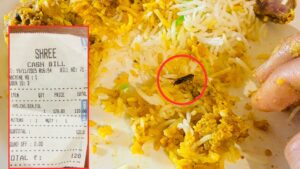 Pune Customer Finds Cockroach In Biryani; Complaint Filed Against Aundh Restaurant With FDA For Serving Unsafe Food