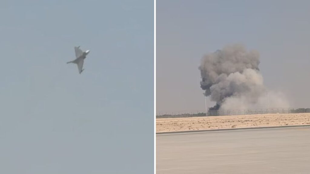 Pilot Dies After IAF Tejas Fighter Jet Crashes And Catches Fire During Dubai Air Show