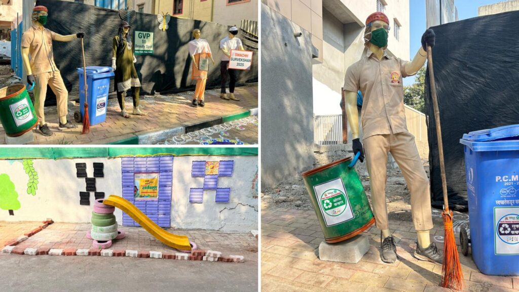 Pune News: PCMC turns waste into public art, transforming key city hotspots