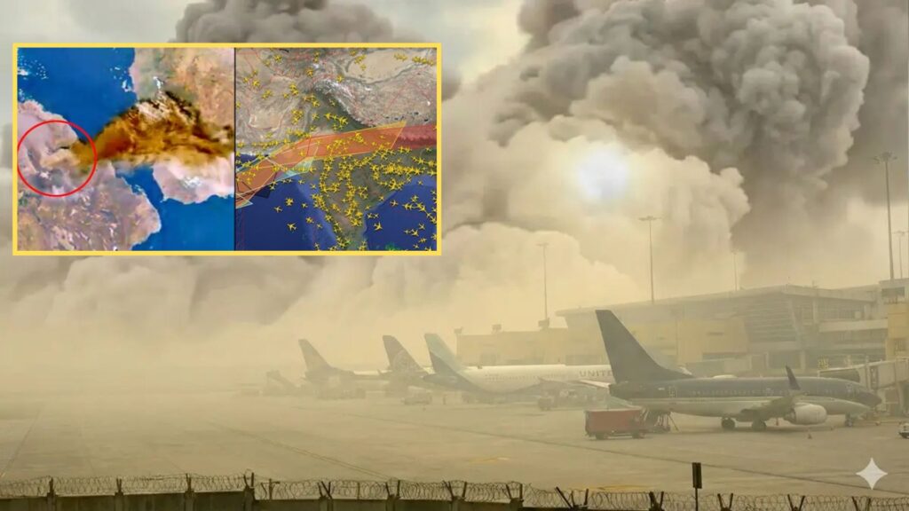 DGCA Issues Safety Advisory as Volcanic Ash Cloud Drifts toward Western India reaches Maharashtra