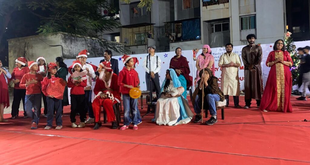 Pune: Wanowrie Community Christmas Programme Unites 10 Housing Societies in Celebration of Harmony