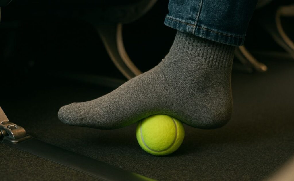 Stiff Backs to Tired Legs: How Carrying A Tennis Ball In Your Carry-On Can Make Long Journeys Easier