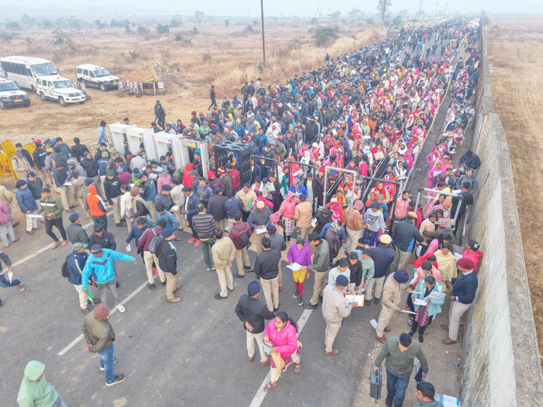 8,000 Candidates for 187 Posts: Odisha Runway Turns Exam Hall Amid Job Crunch