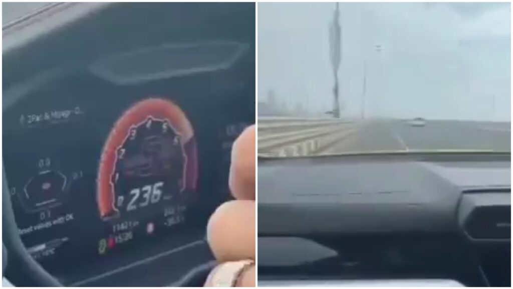 Lamborghini Seized After Speeding at 250 km/h on Bandra-Worli Sea Link; Motorcyclist Injured in NH-8 Crash