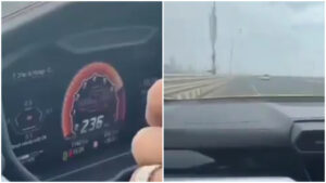 Lamborghini Seized After Speeding at 250 km/h on Bandra-Worli Sea Link; Motorcyclist Injured in NH-8 Crash