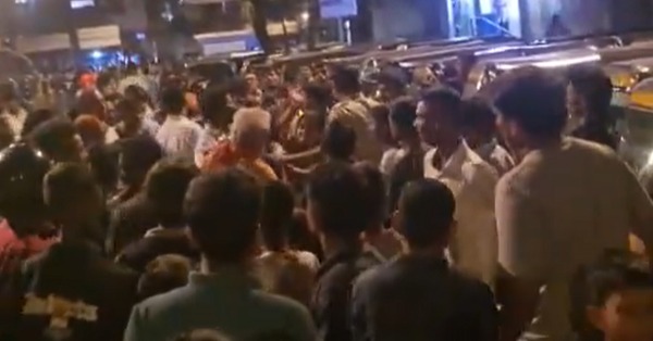 Policeman Assaulted In Kandivali As Viral Video Shows Goons Grabbing Collar And Tearing Uniform