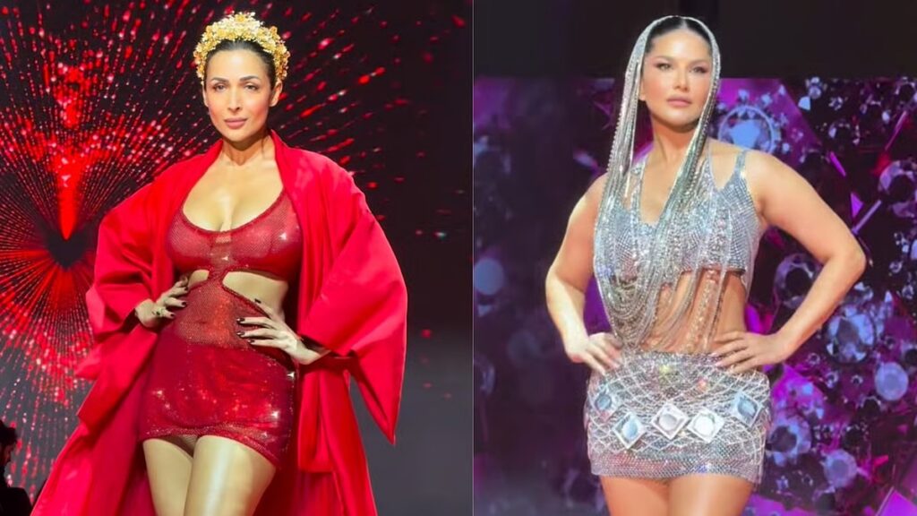 Watch: Malaika Arora And Sunny Leone Set Mumbai Ramp Ablaze At Manforce x Ashley Rebello Fashion Show