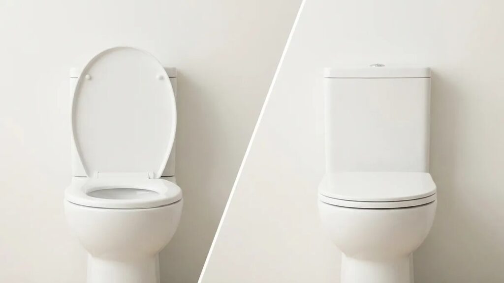 Should the Toilet Seat Lid Stay Up or Down? Science Explains Hygiene, Germs and Flushing Habits
