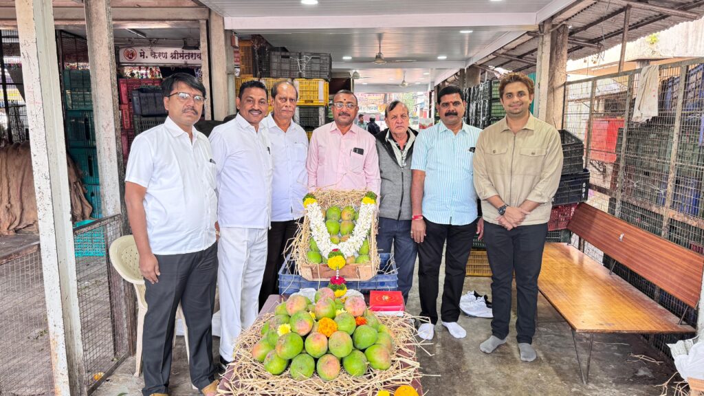 Pune: First Consignment Of Hapus Mangoes Arrives From Karnataka At Gultekdi Market Yard