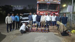 Pune Excise Busts Goa Liquor Smuggling Racket; ₹48 Lakh Worth of Alcohol Seized, Five Arrested