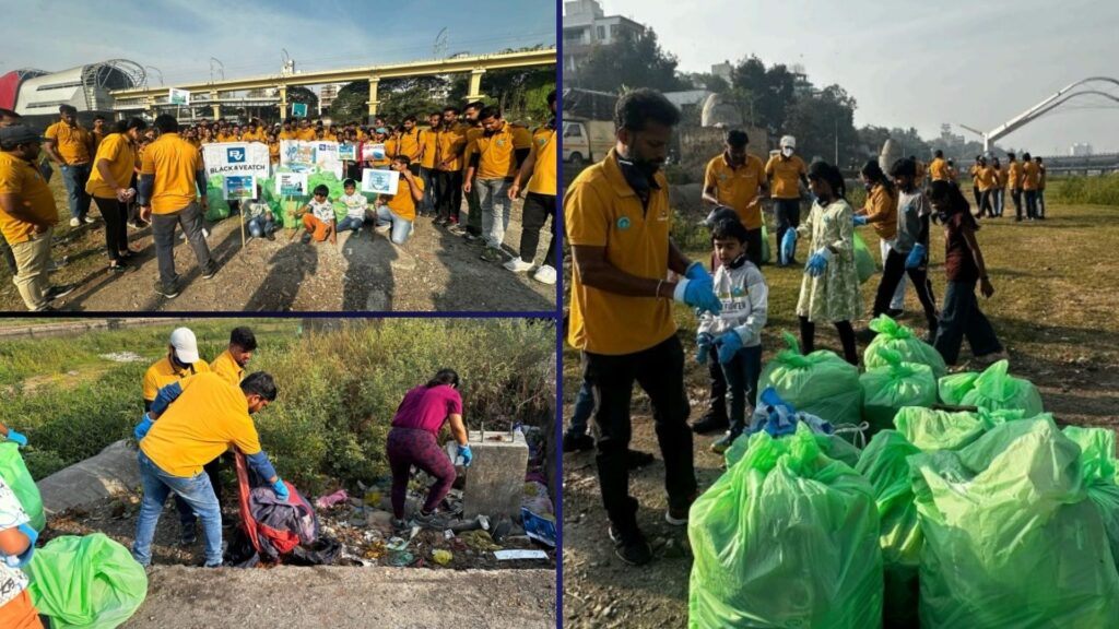 Pune: Over 200 kg Waste Cleared In Massive Riverbank Cleanup Near Bhide Bridge