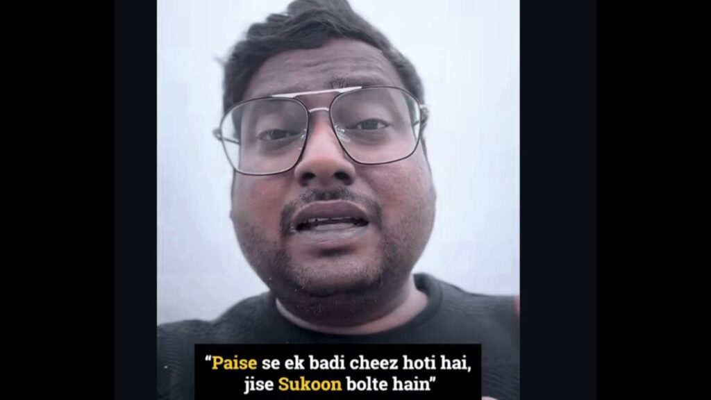 “Paisa zaroori hai, par...." Man Says Quitting Job Ended Years of Stress, Head Pain and Smoking in Days