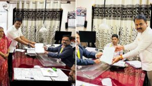 Pune: Congress Candidate Files Nomination For Corporator From Ward 18 Wanowrie–Salunke Vihar