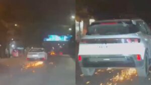 Captured on Dashcam: Drunk Creta Driver Drags Royal Enfield 500 Metres In Bengaluru Christmas Eve Horror