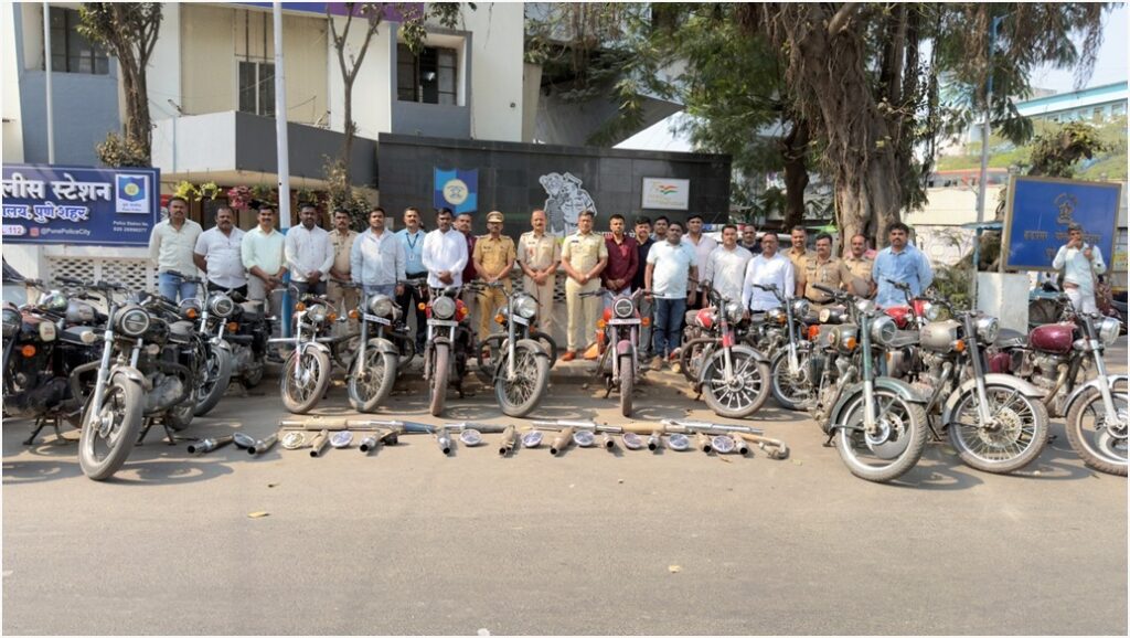Pune Police Cracks Down On 19 Bikers For Creating Noise Pollution In Hadapsar