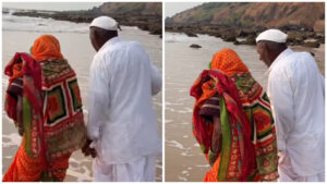 Viral Moment: Mumbai Woman Helps Grandparents See the Sea for the First Time