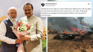 PM Narendra Modi Mourns Ajit Pawar’s Demise, Recalls His Deep Connect With Grassroots and Public Service
