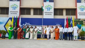 Pune: 77th Republic Day Celebrated at Amanora School with Unity, Patriotism and Young Voices