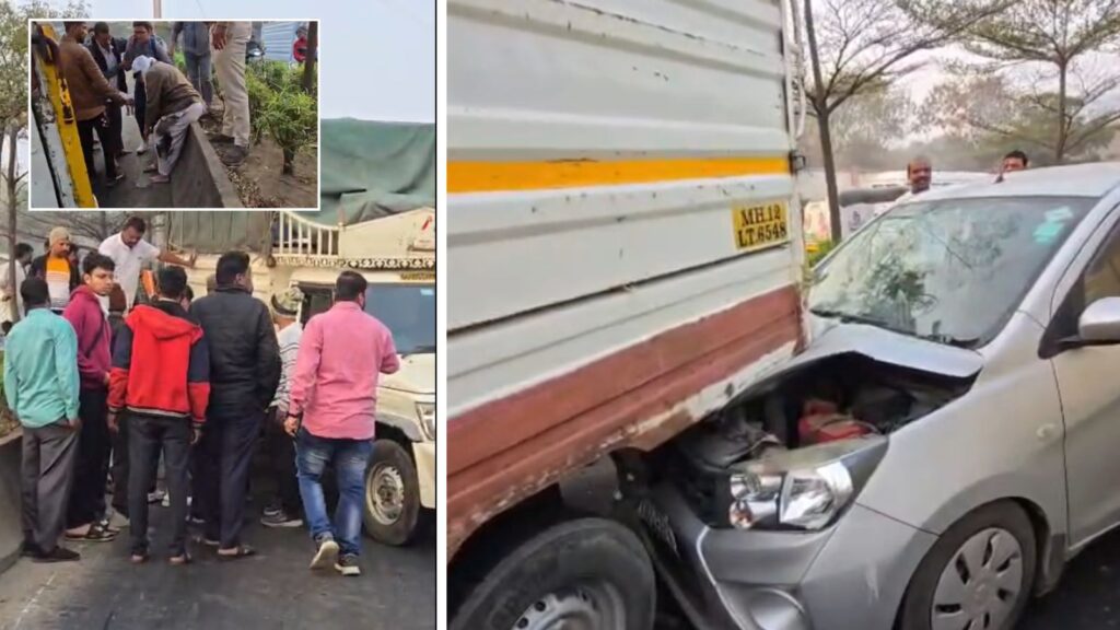 Pune: Oil Spill Due To Garbage Vehicle In Lulla Nagar Leads To Accident; Citizens Demand Action From PMC And Traffic Police