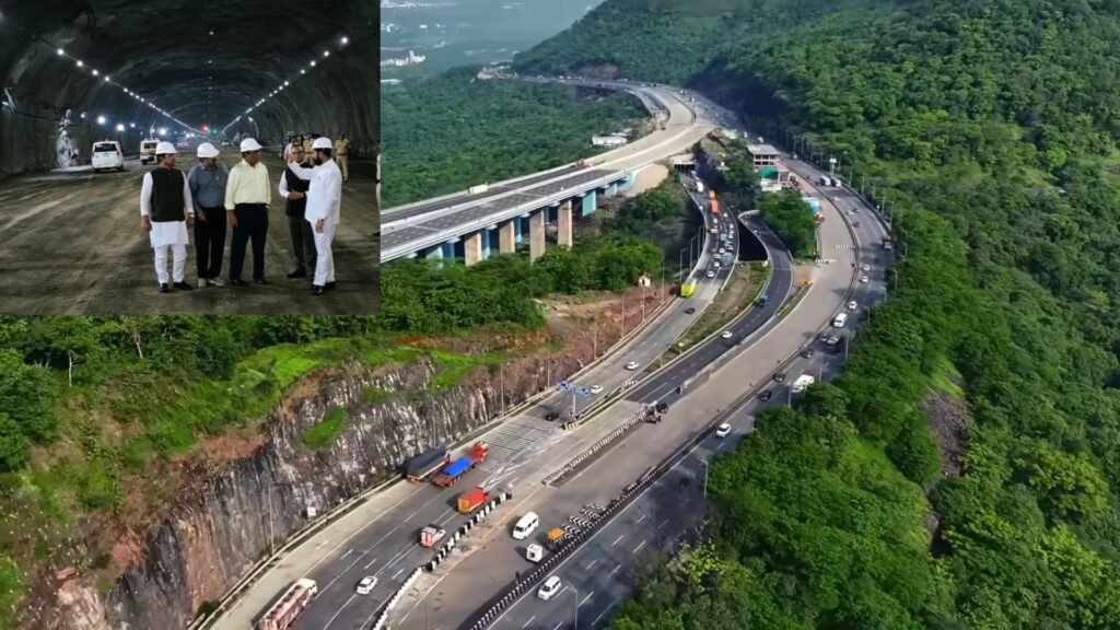No More Chronic Traffic Jams at Khandala: Mumbai–Pune Expressway ‘Missing Link’ Nearing Completion, Khandala Ghat Set to Be Bypassed