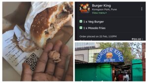 Pune: Kharadi Resident Receives Chicken Burger Instead Of Veg Burger From Koregaon Park’s Burger King