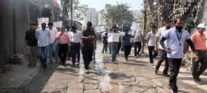 Pune: Undri Residents Stage Silent Protest Over Poor Road, Slam PMC And MPCB For Years Of Neglect