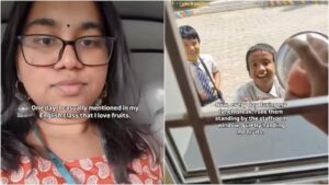 Small Gesture, Big Smiles: Bengaluru Students Bring Fruits for Teacher, Video Viral