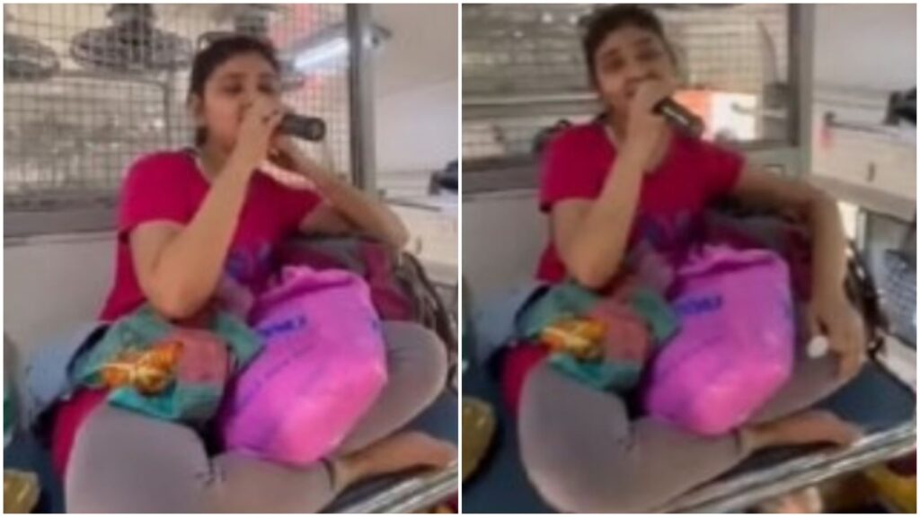 Train Journey Turns Magical as Young Woman Sings Without Music, Passengers Mesmerized – Video Goes Viral