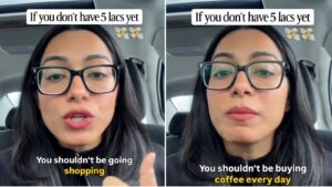 Watch: ‘Skip the Luxuries Until ₹5 Lakh Savings’ – Woman’s Money Advice Sparks Online Debate