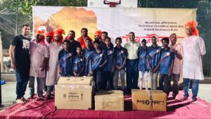 Pune: Grand Shiv Jayanti Celebrated With Great Enthusiasm And Social Commitment At Mélange Residences At Hinjawadi