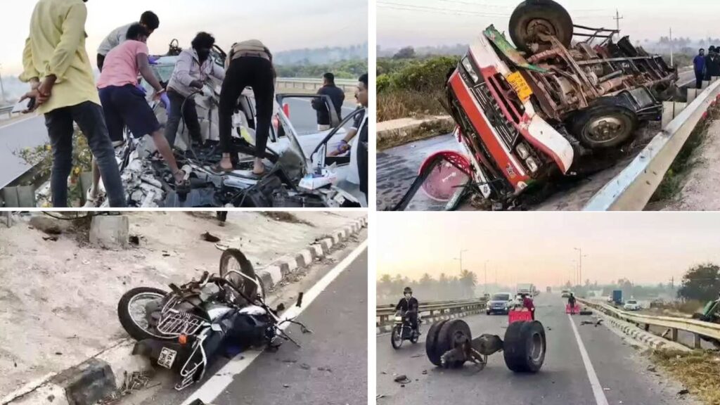 Minor at the Wheel, SUV at 160 kmph: 7 Dead in Devastating Chain Crash on Bengaluru’s STRR