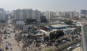PMC Steps Up Anti-Encroachment Drive In Kharadi, Large-Scale Demolition Carried Out