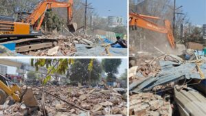Pune: SRA Clears 216 Illegal Huts In Ramwadi, Promises Permanent Houses Within Two Years
