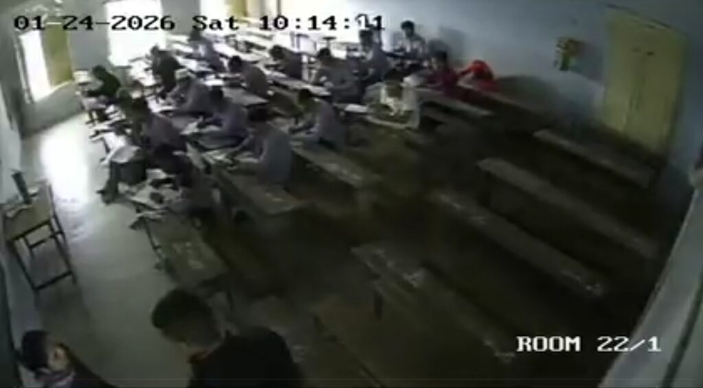 Class 12 Student Slaps Female Teacher During Exam, CCTV Video Sparks Outrage