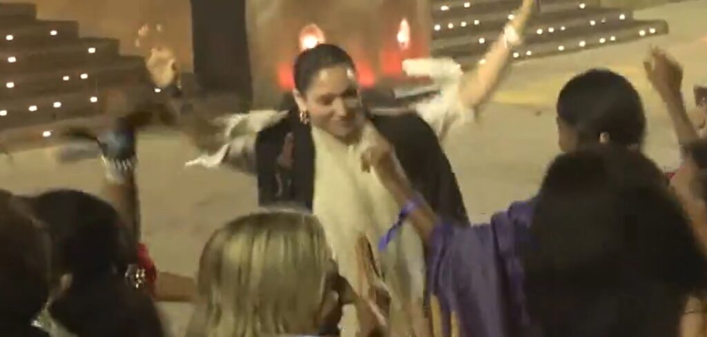 Tamannaah Bhatia Soaks in Divine Fervour, Dances in Ecstasy at Isha Foundation’s Grand Mahashivratri Celebrations