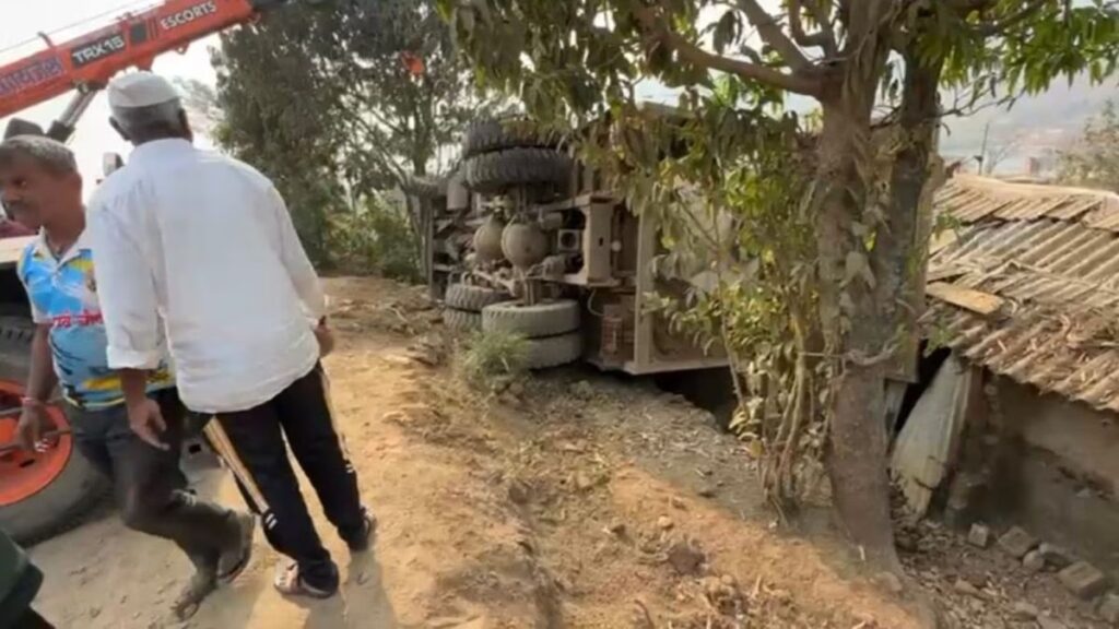 Pune: Woman Dies After Dumper Overturns Onto House During Ring Road Work In Mulshi