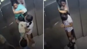 Heroic Girl Saves Two Children from Faulty Elevator in Viral Video