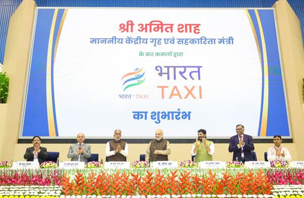 Amit Shah Launches ‘Bharat Taxi’, India’s First Cooperative-Based Taxi Service Empowering Driver-Owners Nationwide