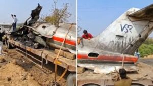 “Will Our Real Hero Ever Return?” Rohit Pawar Turns Emotional After Seeing The Aircraft Involved In Ajit Pawar’s Crash