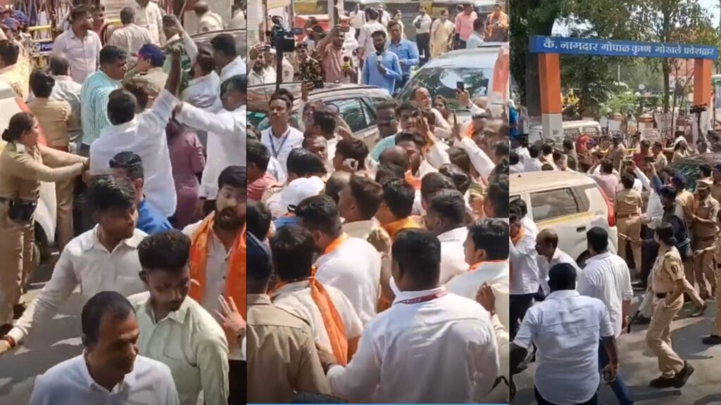 Pune BJP–Congress Clash: Protests Turn Violent With Stone Pelting; Workers Injured, Vehicles Damaged
