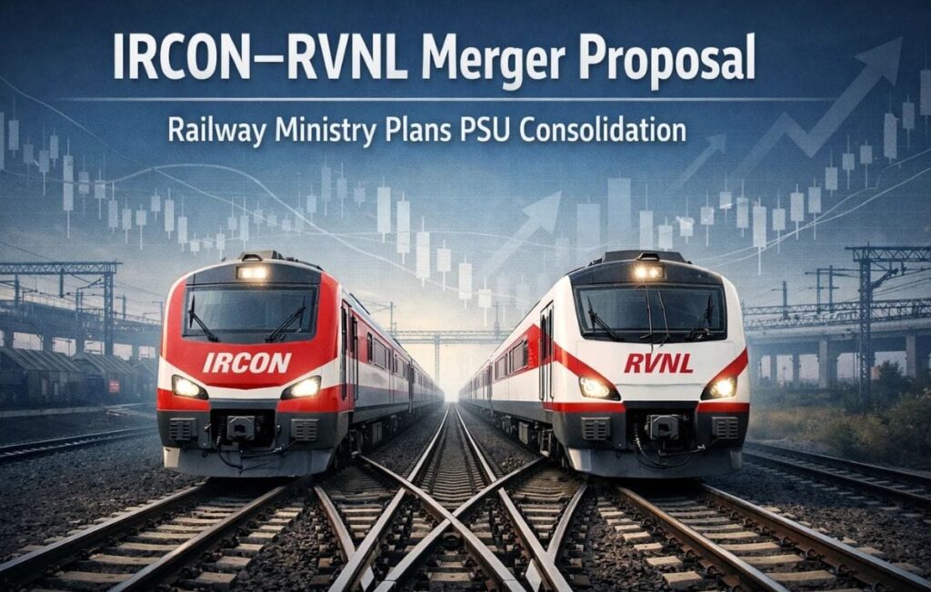 Big Railway Move: Govt Plans RVNL–IRCON Merger To Boost Infra Projects