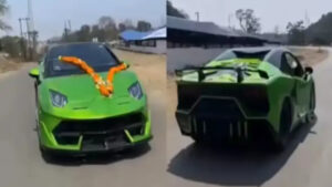Jharkhand Mechanic Turns Maruti 800 into Lamborghini Lookalike That’s Turning Heads Online