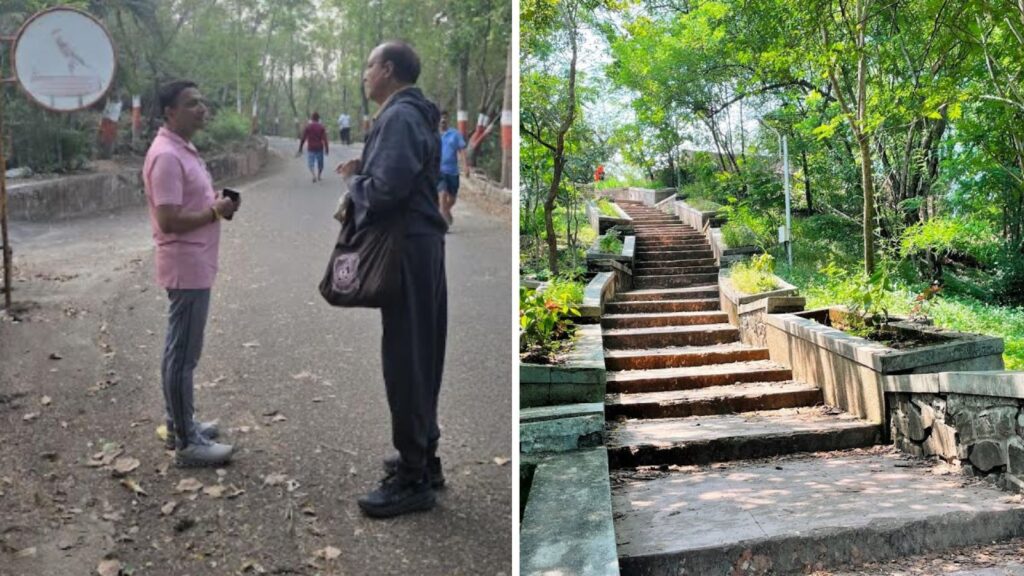 Pimpri-Chinchwad Commissioner Inspects Durgadevi Hill, Reviews Sanitation and Health Services