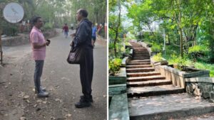 Pimpri-Chinchwad Commissioner Inspects Durgadevi Hill, Reviews Sanitation and Health Services