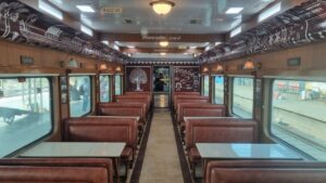 Pune: Deccan Queen Express Dining Car Revamped With Warli Art, Blending Heritage With Modern Comfort