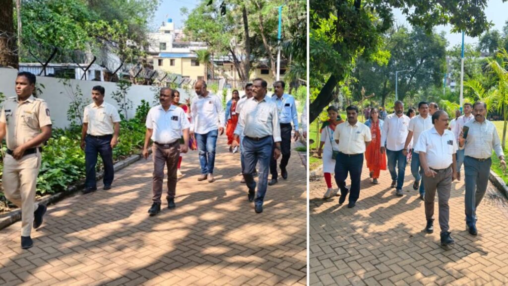 Pune: PMC Conducts Inspection Of Mohanrao Bhide Park On Sinhagad Road, Plans Completion Before Dasara