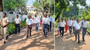 Pune: PMC Conducts Inspection Of Mohanrao Bhide Park On Sinhagad Road, Plans Completion Before Dasara
