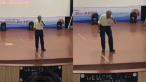 Pune Professor Turns Rockstar, Sings ‘Mehbooba Mehbooba’ at College Event — Video