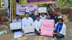 Pune: SPPU Students Protest, Demand Vice-Chancellor’s Removal Over Mismanagement and Fund Delays