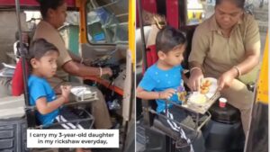 With 3-Year-Old by Her Side, Komal Gaikwad Drives an Auto Rickshaw to Build Her Daughter’s Future | Watch Video